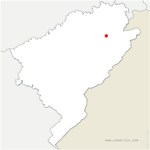 carte de localisation de Froideconche