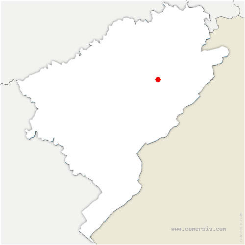 carte de localisation de Geraise