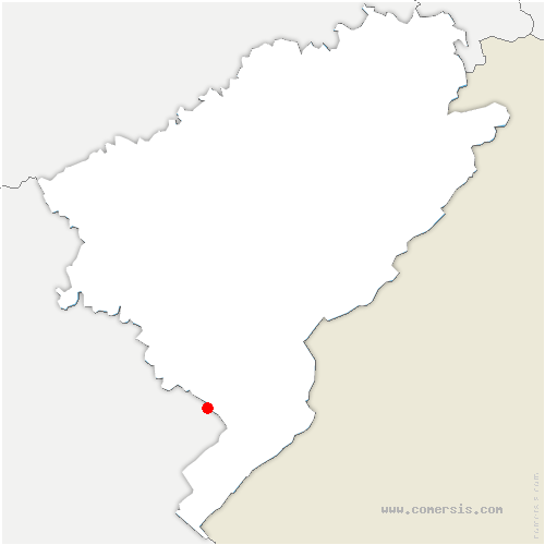 carte de localisation de Gézier-et-Fontenelay