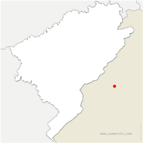 carte de localisation de Grammont