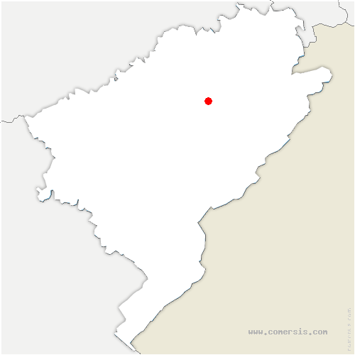 carte de localisation de Grange-de-Vaivre
