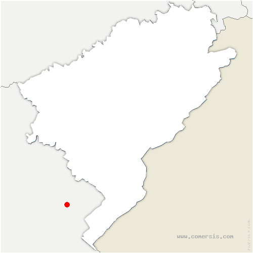 carte de localisation d'Hugier
