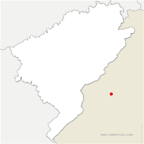 carte de localisation de Lepuix-Neuf