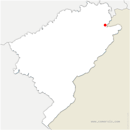 carte de localisation de la Longine