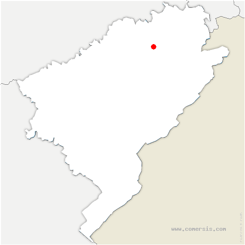 carte de localisation de Magnoncourt