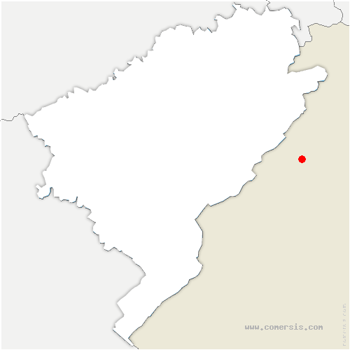 carte de localisation de Magny-Jobert