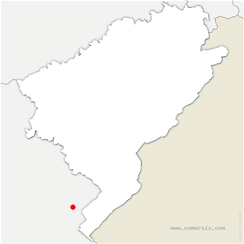 carte de localisation de Marnay