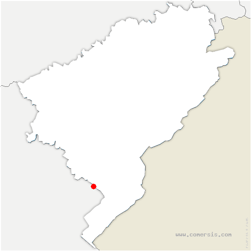 carte de localisation de Montboillon
