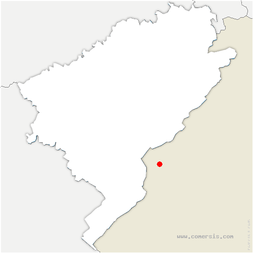 carte de localisation de Montbozon