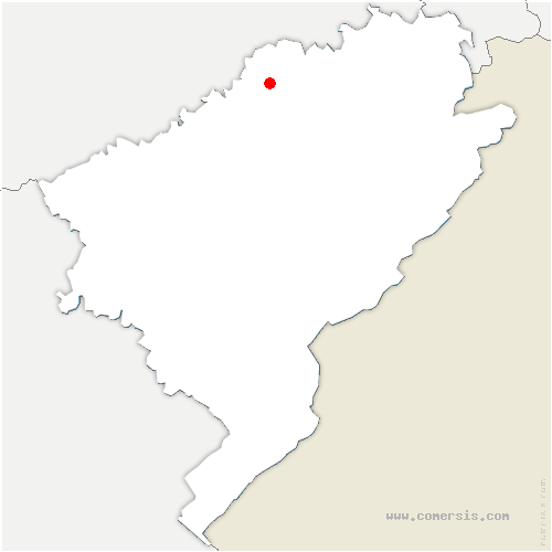 carte de localisation de Monteplain