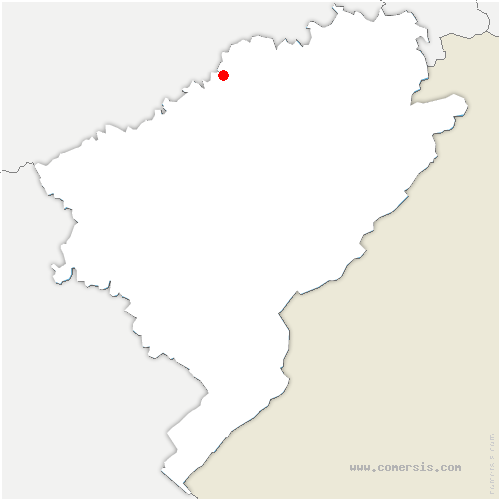 carte de localisation de Montussaint