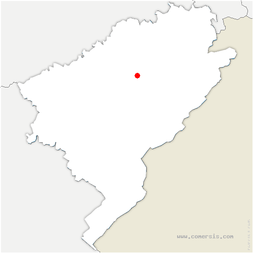carte de localisation de Mouchard