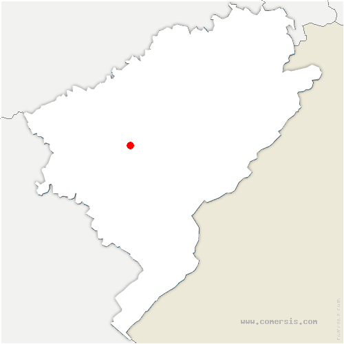 carte de localisation de la Neuvelle-lès-Scey