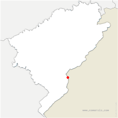 carte de localisation d'Ormenans