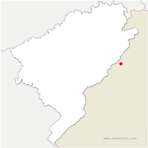 carte de localisation de Palante