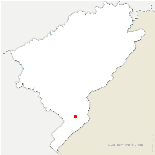 carte de localisation de Perrouse