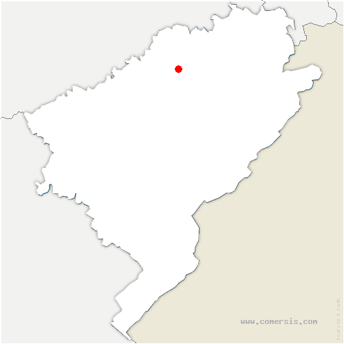 carte de localisation de Plumont