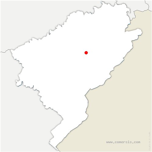 carte de localisation de Pretin