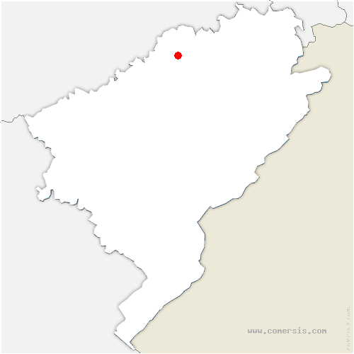 carte de localisation de Ranchot