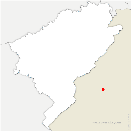 carte de localisation de Réchésy