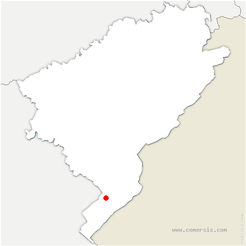 carte de localisation de Remoray-Boujeons