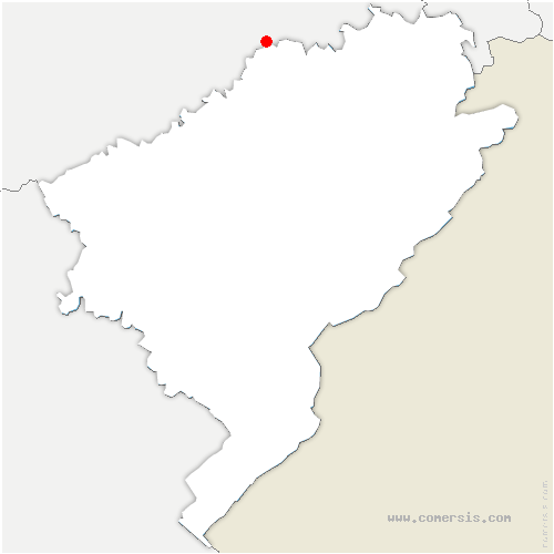carte de localisation de Rouffange