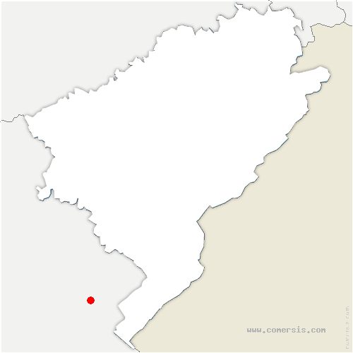 carte de localisation de Sornay