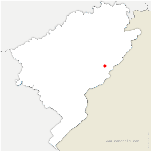carte de localisation de Supt