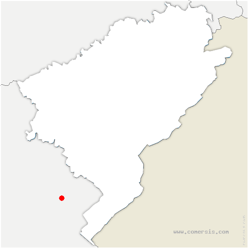 carte de localisation de Tromarey