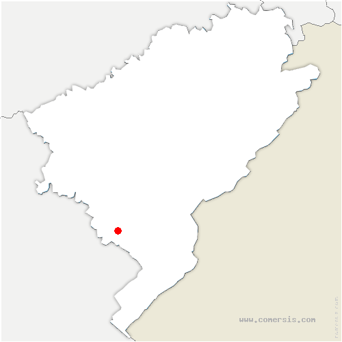 carte de localisation de Vantoux-et-Longevelle