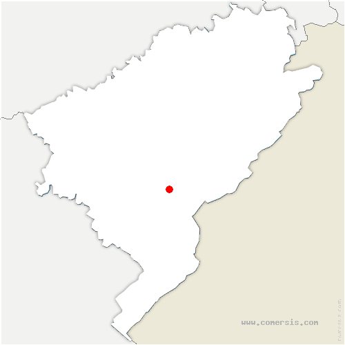 carte de localisation de Velleguindry-et-Levrecey