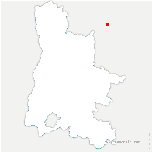 carte de localisation d'Ardoix
