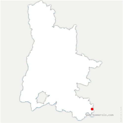 carte de localisation de Beaufin