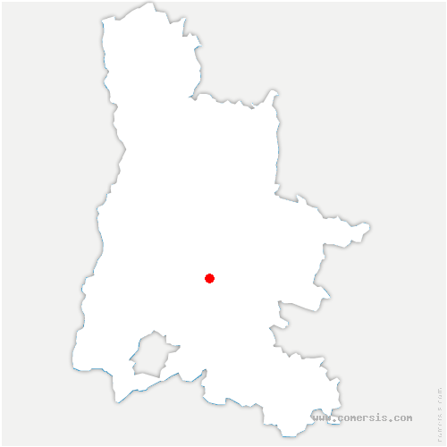 carte de localisation de Bourdeaux