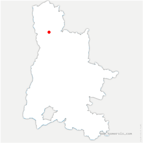 carte de localisation de Buisson