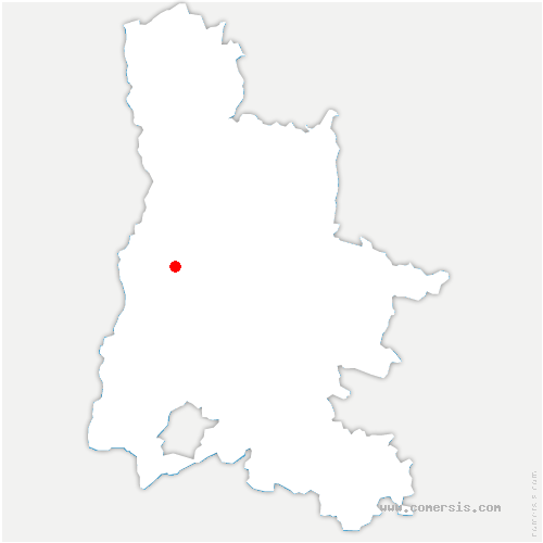 carte de localisation de Chabrillan