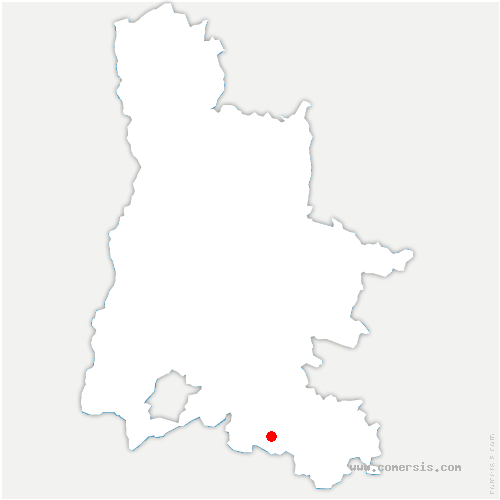 carte de localisation de Chichilianne