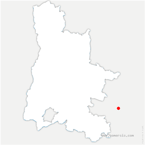 carte de localisation de Chuyer