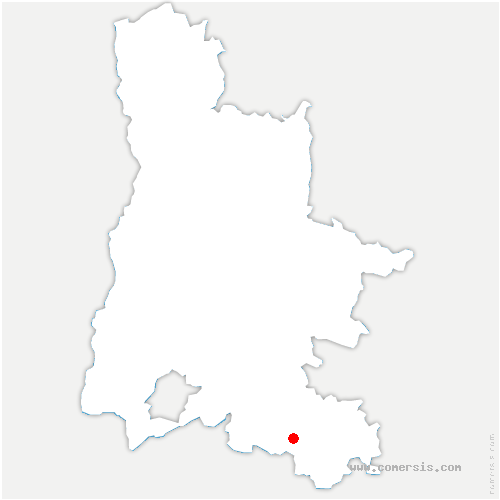 carte de localisation de Clelles