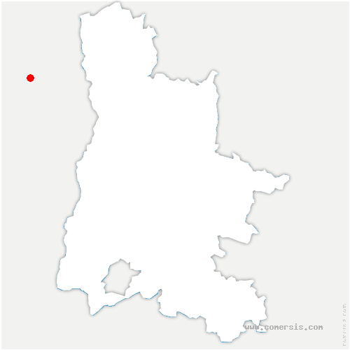 carte de localisation de Lamotte-du-Rhône