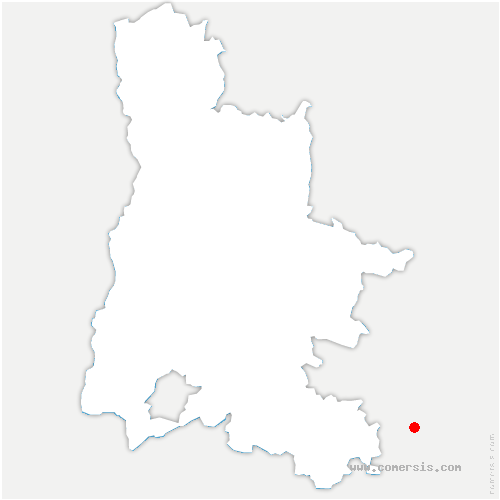 carte de localisation de Maclas