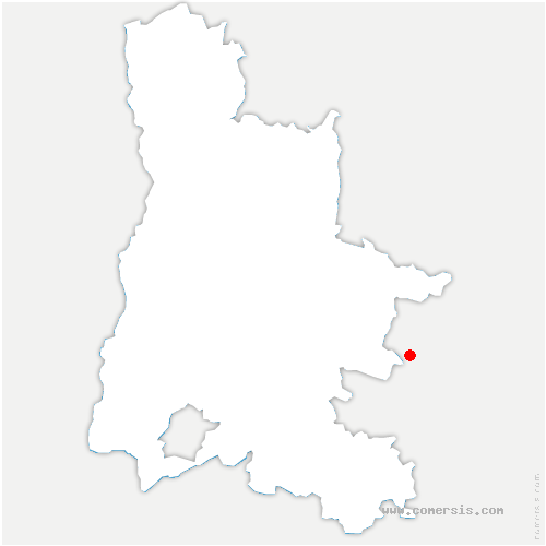 carte de localisation d'Oulles