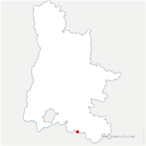 carte de localisation de Plaisians