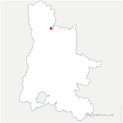 carte de localisation de Puyméras