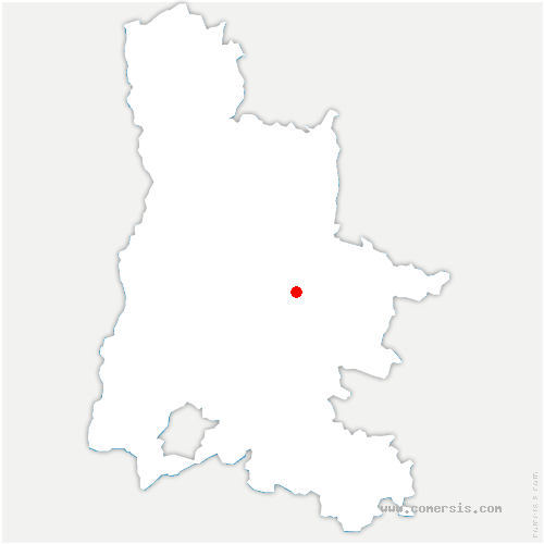 carte de localisation de Rimon-et-Savel