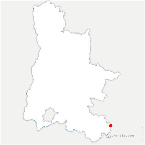 carte de localisation de Saint-Appolinard
