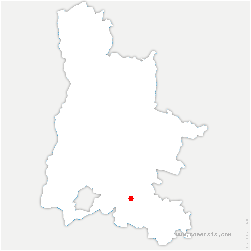 carte de localisation de Saint-Guillaume