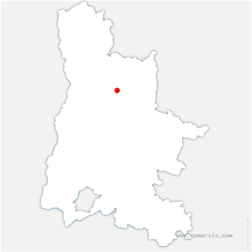 carte de localisation de Saint-Julien-Boutières