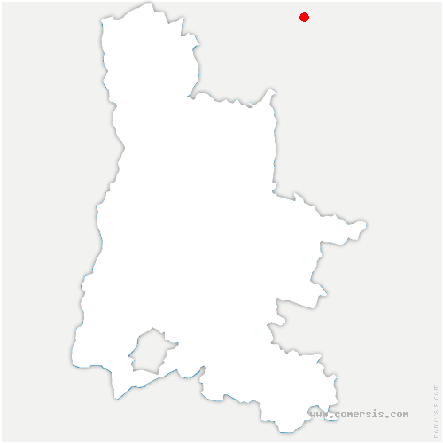 carte de localisation de Serrières