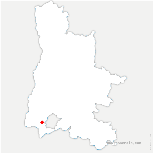 carte de localisation de Solérieux